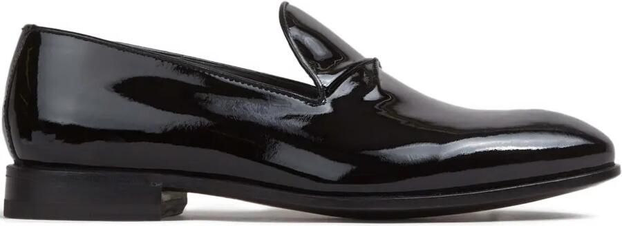 Bontoni Barone Tux leren loafers Zwart