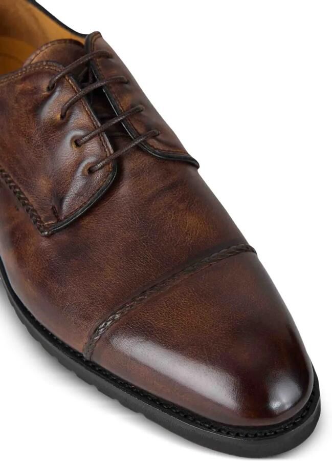 Bontoni D'Amore derbyschoenen met kapneus Bruin - Foto 2