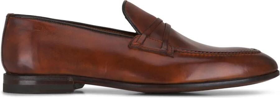 Bontoni Festoso loafers met ronde neus Bruin