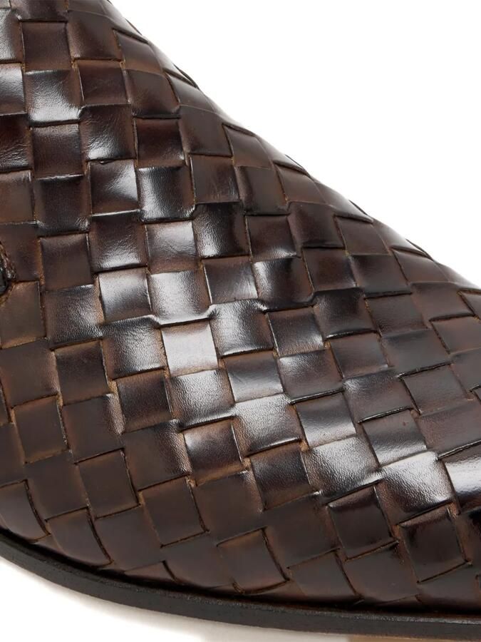 Bontoni Geweven loafers Bruin - Foto 2