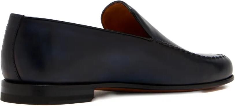 Bontoni Leren loafers Blauw - Foto 4