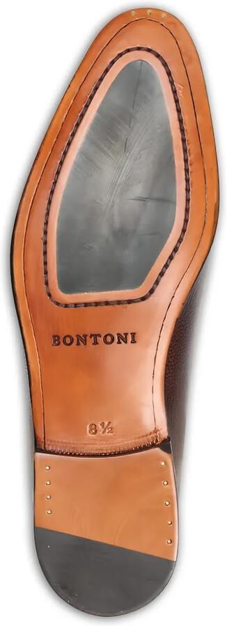 Bontoni Leren loafers Bruin - Foto 3