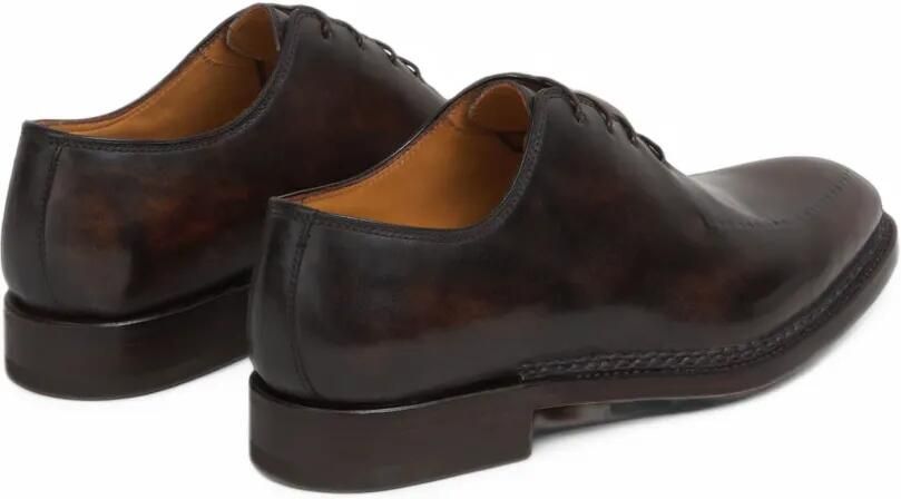 Bontoni Petrolini lace-up Oxford shoes Bruin - Foto 4