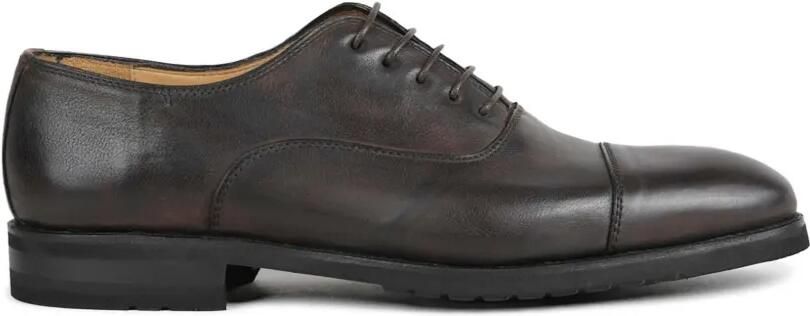 Bontoni Savoia schoenen met bewerkte neus Bruin