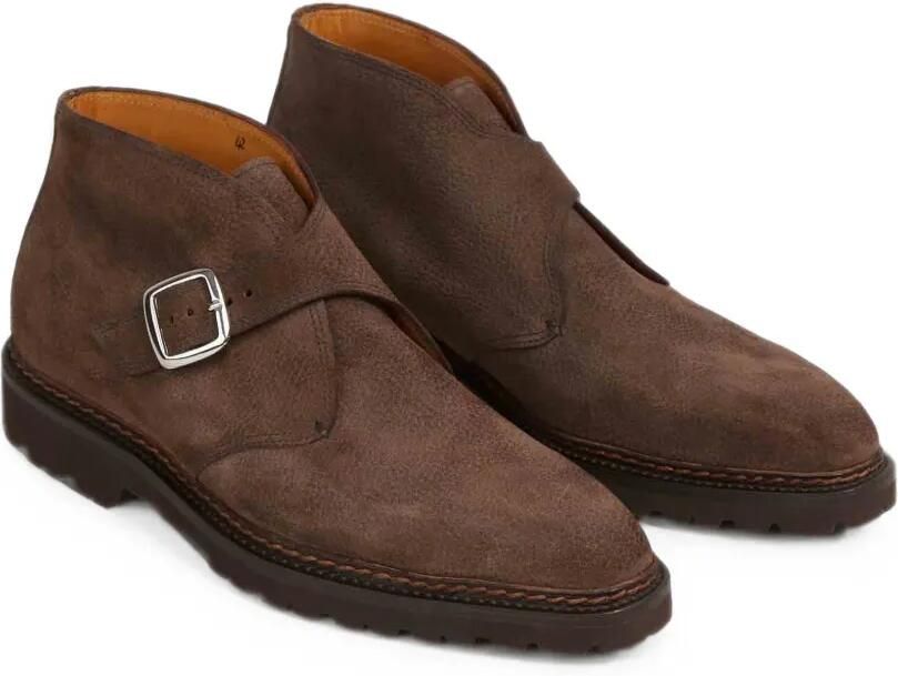 Bontoni Visionario laarzen met gespbandje Bruin - Foto 3