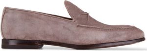 Bontoni De Bustis suede loafers Paars