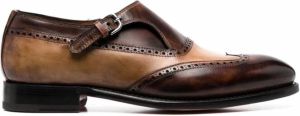 Bontoni Leren gespschoenen Bruin
