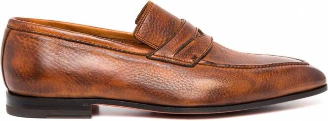 Bontoni Principe leren loafers Bruin