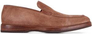 Bontoni Suède loafers Bruin
