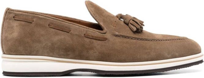 Bontoni Loafers met kwastje Beige