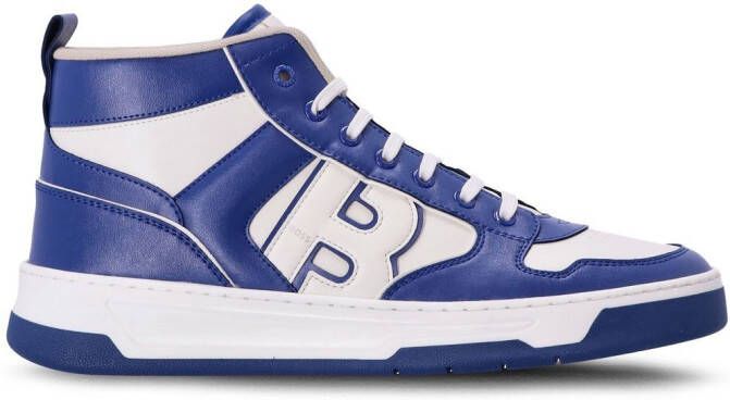 BOSS Baltimore high-top sneakers Blauw