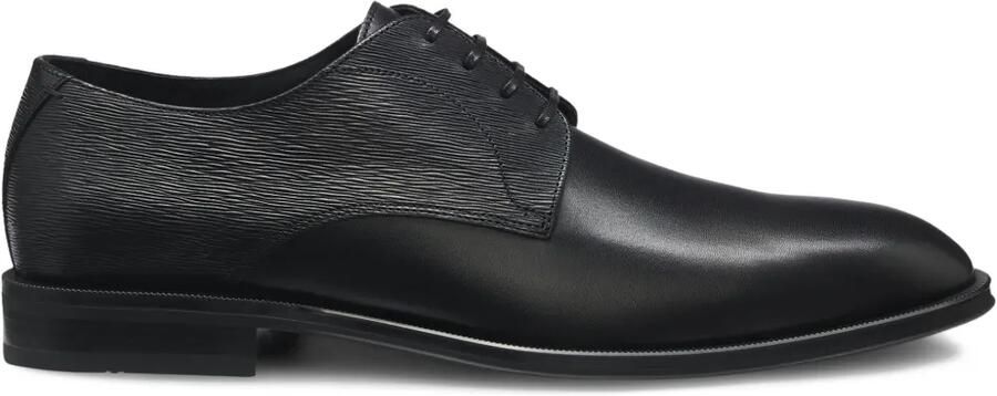 BOSS Derby schoenen met textuur Zwart
