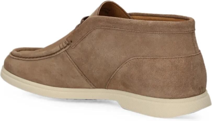 BOSS Desert suède laarzen met stikseldetails Beige - Foto 3