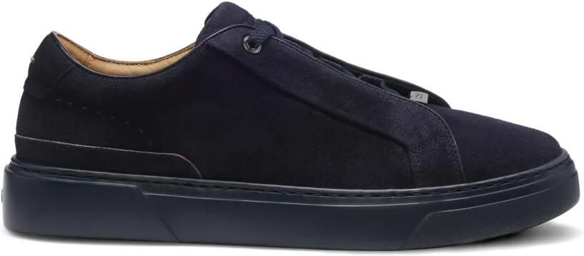 BOSS Gary suède sneakers Blauw