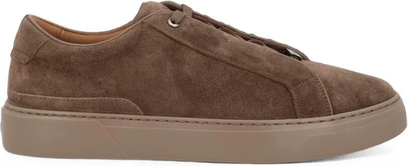 BOSS Gary suède sneakers Bruin
