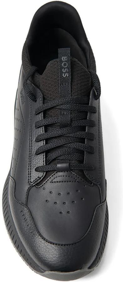 BOSS Geperforeerde sneakers Zwart - Foto 3