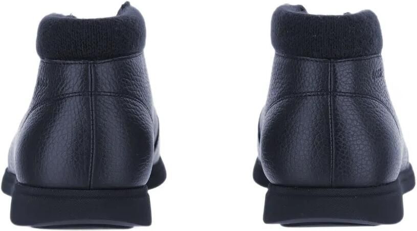 BOSS grained-leather ankle boots Zwart - Foto 4