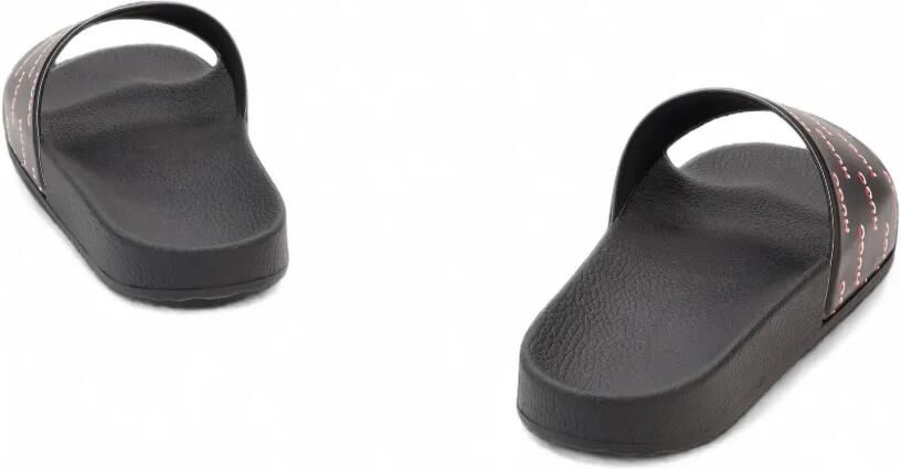 BOSS Italiaanse slippers met logo Zwart - Foto 3