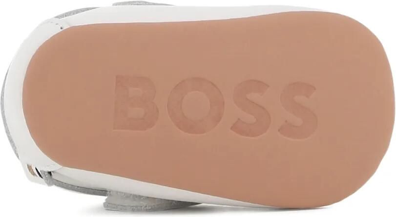 BOSS Kidswear Enkellaarzen met klittenband Wit - Foto 5