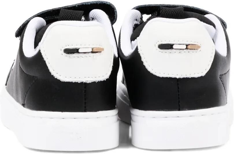 BOSS Kidswear Leren sneakers Zwart - Foto 3