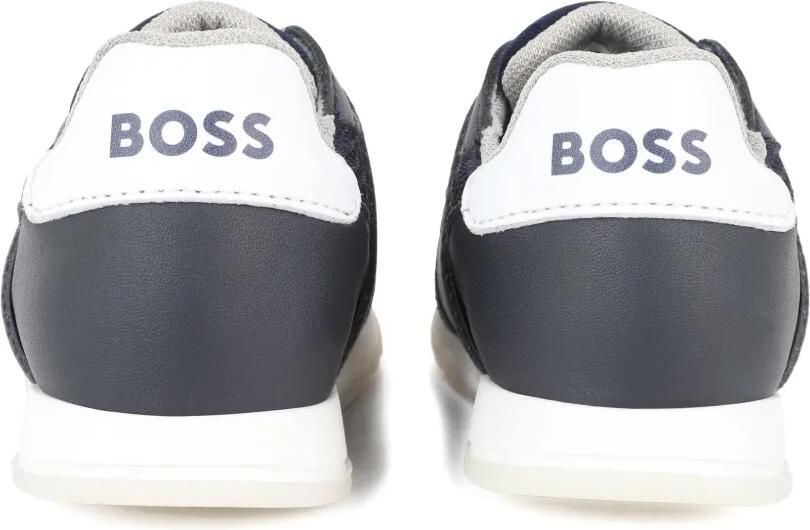 BOSS Kidswear Mesh sneakers Blauw - Foto 3