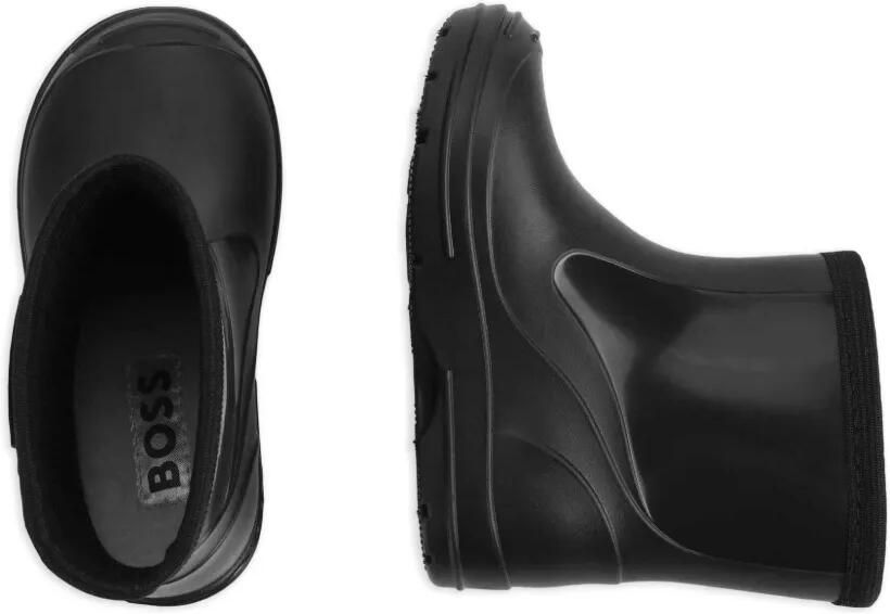 BOSS Kidswear Regenlaarzen met logopatch Zwart - Foto 5