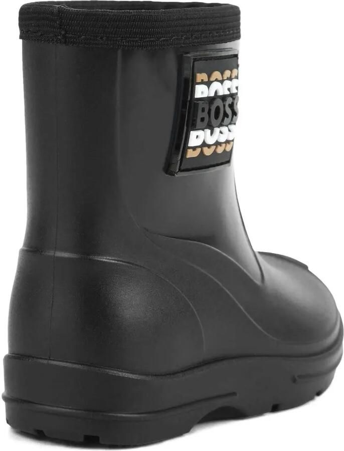 BOSS Kidswear Regenlaarzen met logopatch Zwart - Foto 2