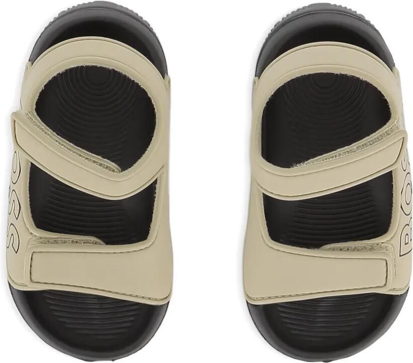 BOSS Kidswear Sandalen met logobandje Beige - Foto 2
