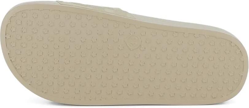 BOSS Kidswear Slippers met logodetail Beige - Foto 4