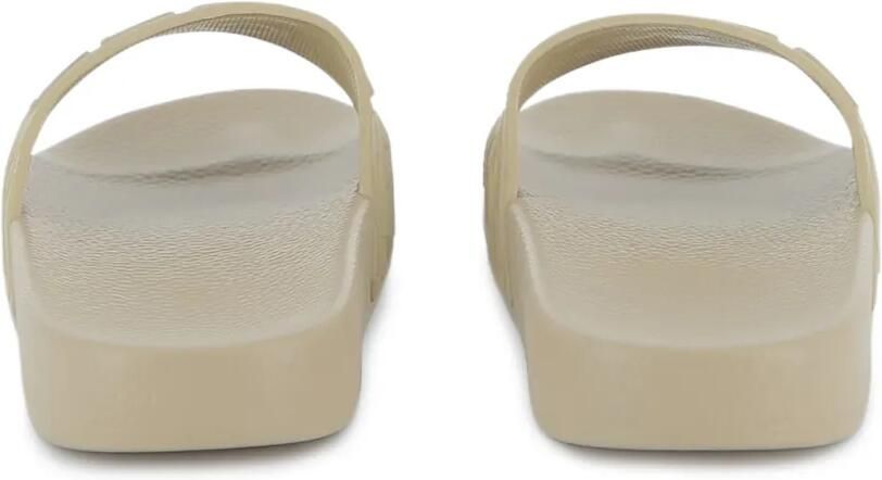 BOSS Kidswear Slippers met logodetail Beige - Foto 3
