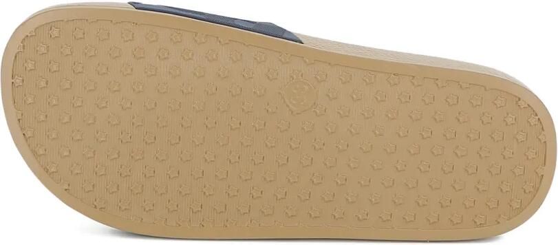 BOSS Kidswear Slippers met logodetail Blauw - Foto 4