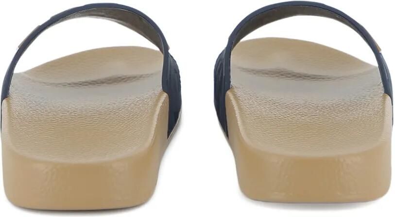 BOSS Kidswear Slippers met logodetail Blauw - Foto 3