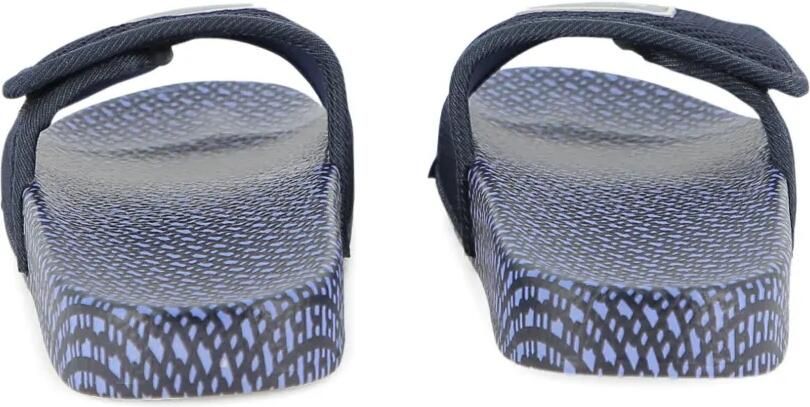 BOSS Kidswear Slippers met patroon Blauw - Foto 3