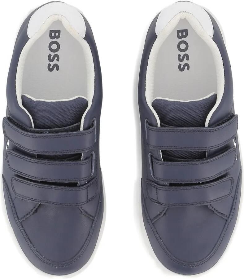 BOSS Kidswear Sneakers met klittenband Blauw - Foto 2