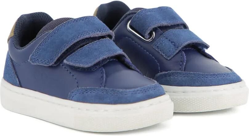 BOSS Kidswear Sneakers met klittenband Blauw