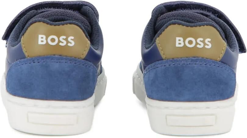 BOSS Kidswear Sneakers met klittenband Blauw - Foto 3