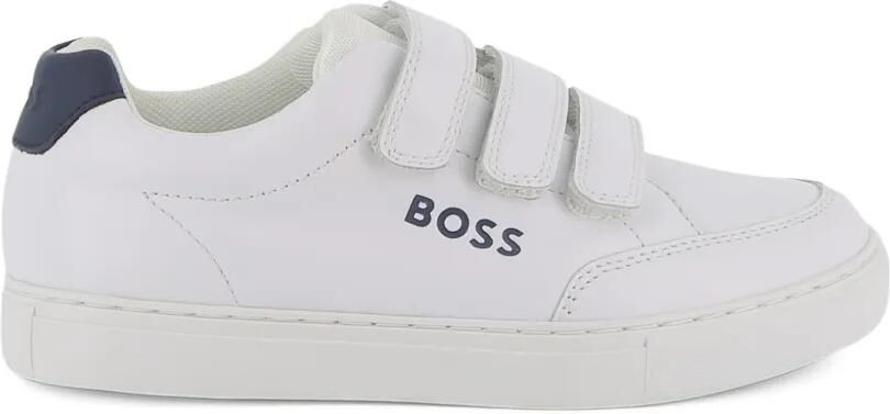 BOSS Kidswear Sneakers met klittenband Wit - Foto 4