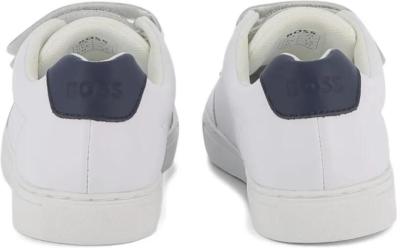 BOSS Kidswear Sneakers met klittenband Wit - Foto 3
