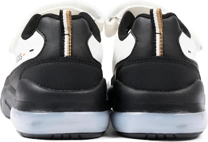 BOSS Kidswear Sneakers met klittenband Wit - Foto 3
