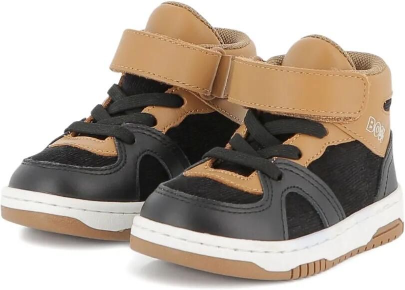 BOSS Kidswear Sneakers met klittenband Zwart - Foto 4