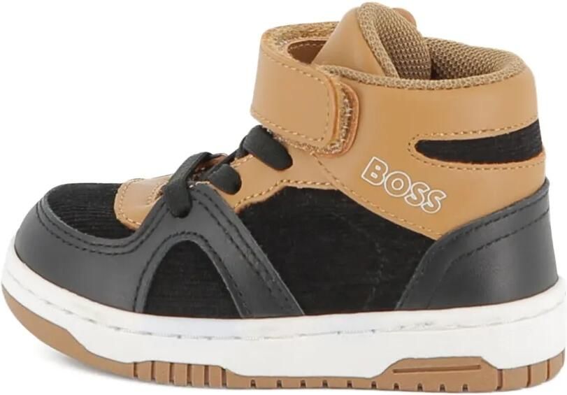 BOSS Kidswear Sneakers met klittenband Zwart - Foto 5