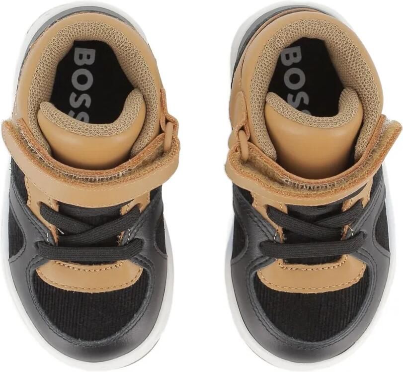 BOSS Kidswear Sneakers met klittenband Zwart - Foto 2