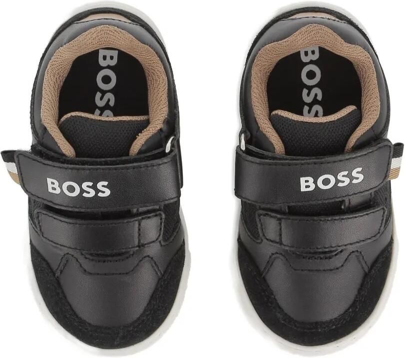 BOSS Kidswear Sneakers met klittenband Zwart - Foto 2