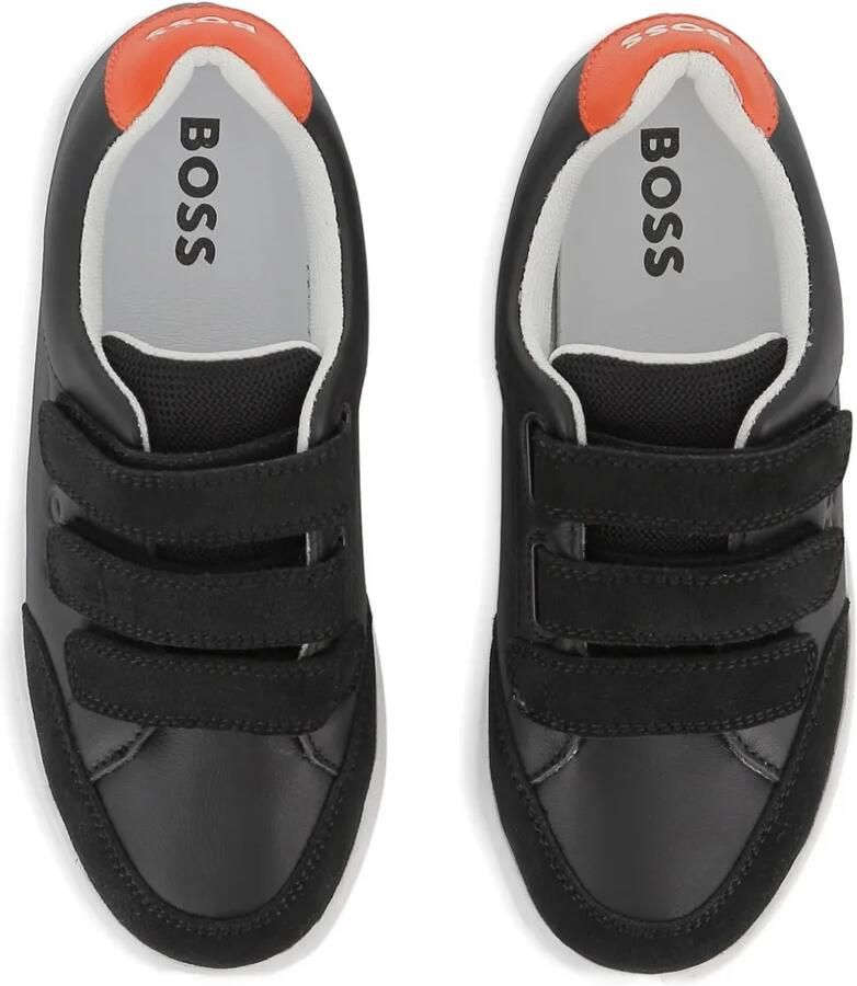 BOSS Kidswear Sneakers met klittenband Zwart - Foto 2