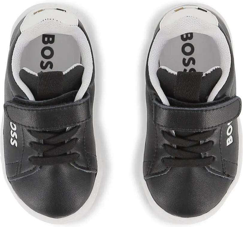 BOSS Kidswear Sneakers met klittenband Zwart - Foto 2