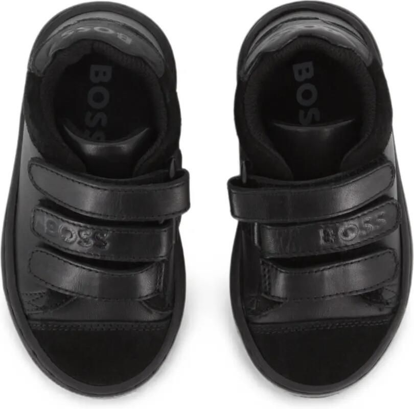 BOSS Kidswear Sneakers met klittenband Zwart - Foto 2