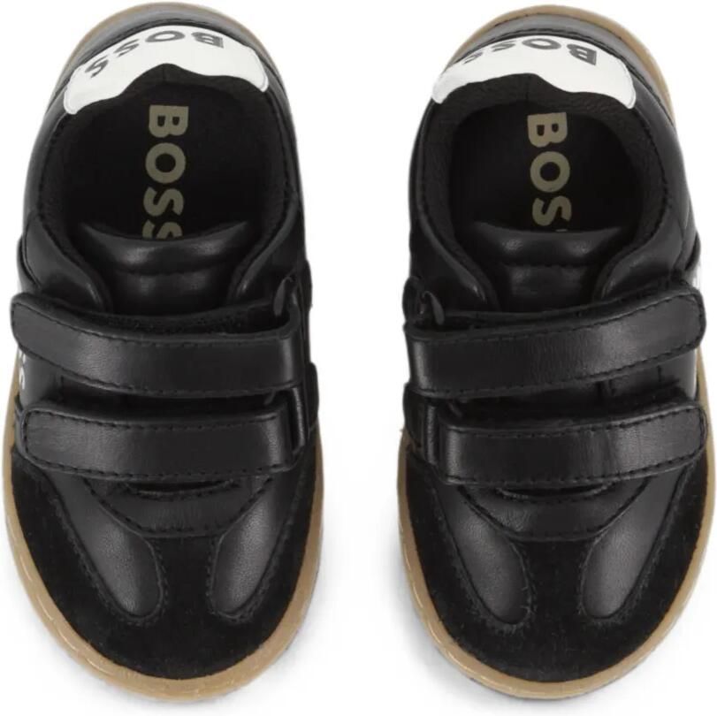 BOSS Kidswear Sneakers met klittenband Zwart - Foto 2
