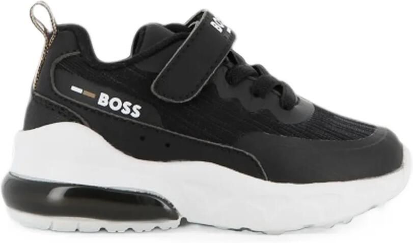BOSS Kidswear Sneakers met klittenband Zwart - Foto 3
