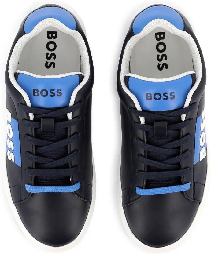 BOSS Kidswear Sneakers met logo-reliëf Blauw - Foto 2