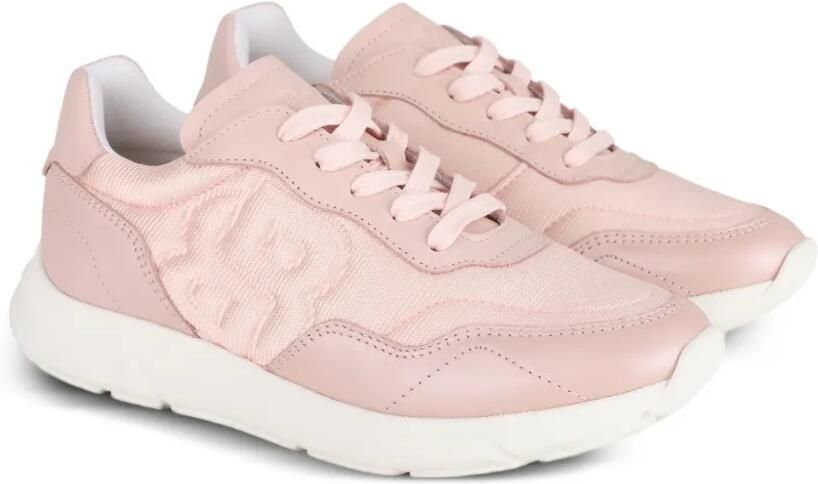 BOSS Kidswear Sneakers met logo-reliëf Roze